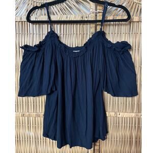 Seed Heritage‎ Top Womens 10 Cold Shoulder Blouse